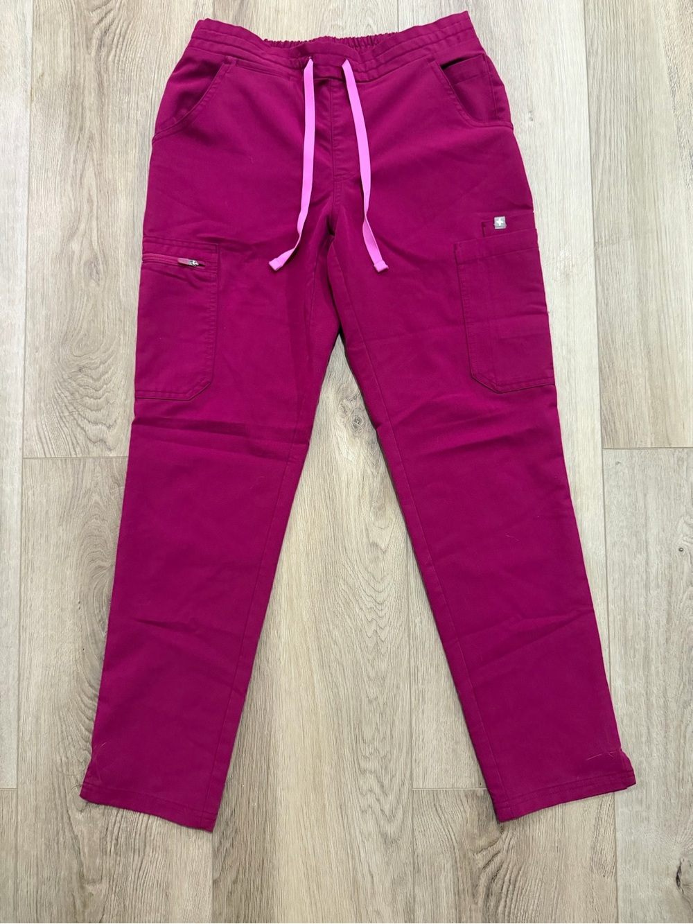 Figs Yola Scrub Pants Magenta XS